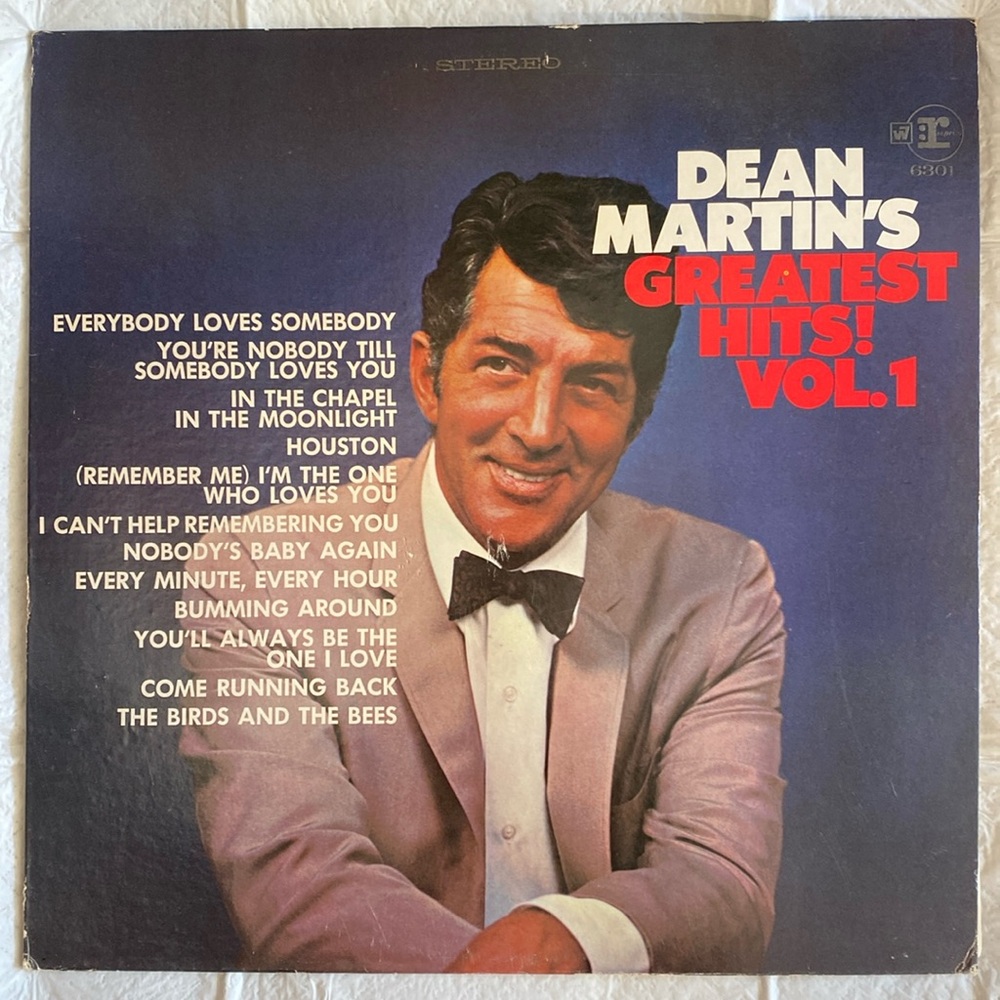 Dean Martin Greatest Hits! Volume One Vinyl Lp